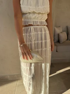Bonita's Pearl Clutch Bag