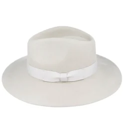 Men's Classic Wool Fedora - Stone