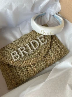 The Bride Pearl Clutch