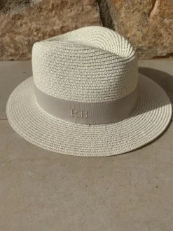 The Classic Fedora - Cream with Taupe Band