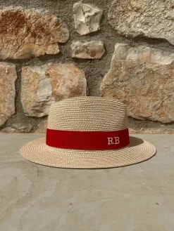 The Classic Fedora - Natural with Red Band
