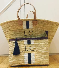 The Personalised Stripe Basket