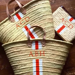 The Personalised Stripe Basket