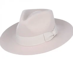 The Stiff Brim Wool Fedora - Coconut